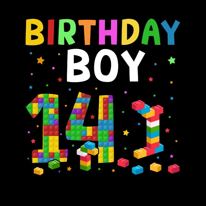Blocs de construction enfant anniversaire 14 ans