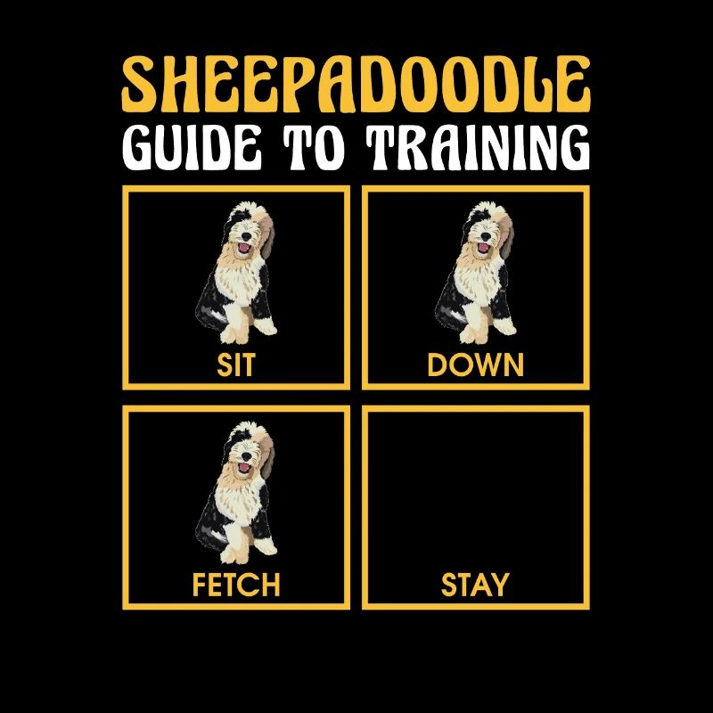 Sheepadoodle Doodle Hund