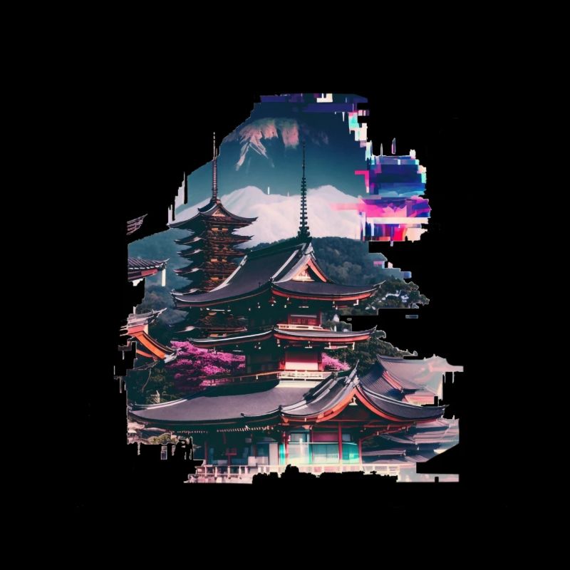 Japanischer Tempel des Friedens