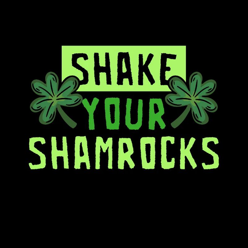 Drôle de Saint Patrick irlandais Shake Your
