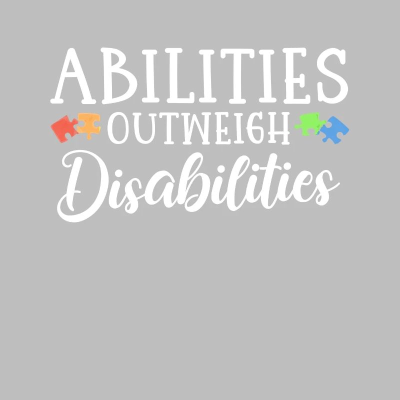 Autism awareness - abilities predominate