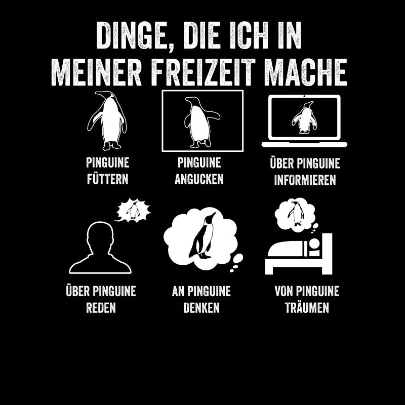Tiermotiv Pinguin