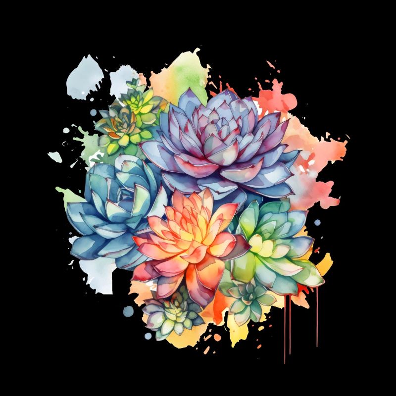 Fait Fleur de Cactus Succulent Amant Floral