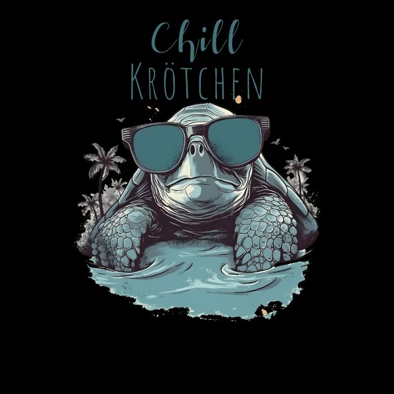 Chill Krötchen Schildkröte Chillkröte