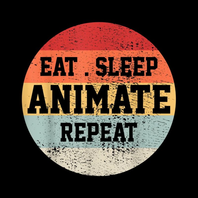 Animator Animation Retro Vintage Lustiges Geschenk