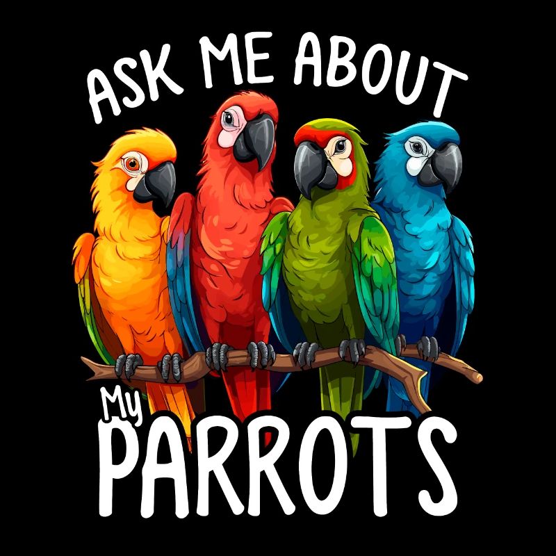 Posez-moi une question sur Funny Parrot Quaker Parrot Bird Owner