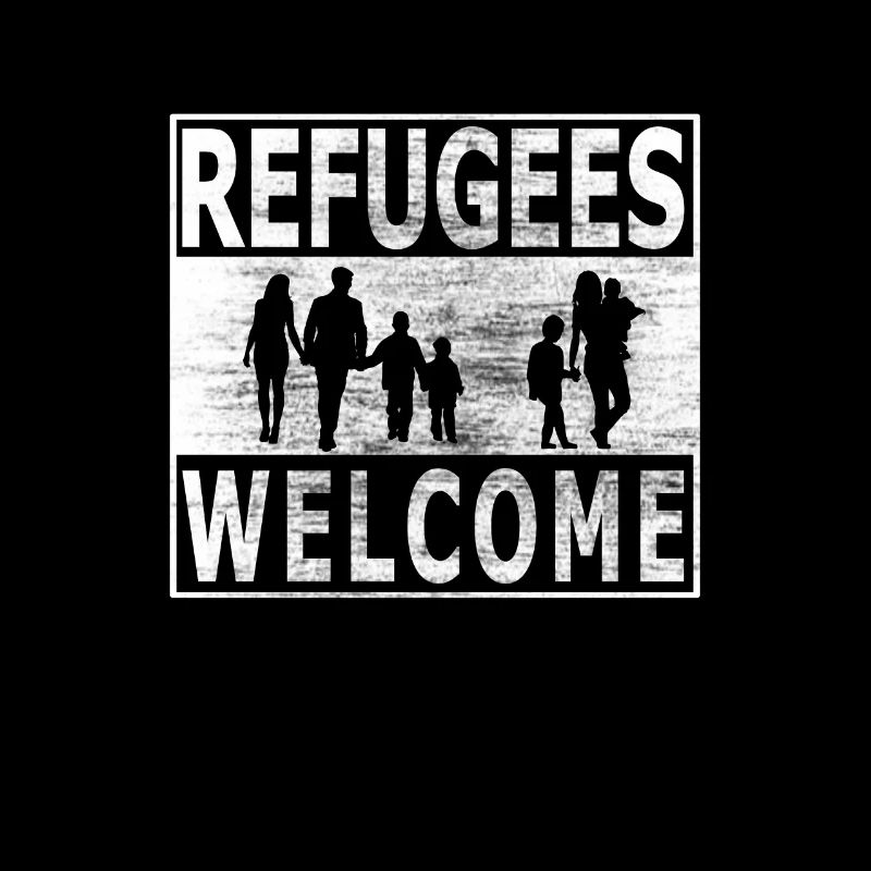 Refugees Welcome With Refugees Statement Gift