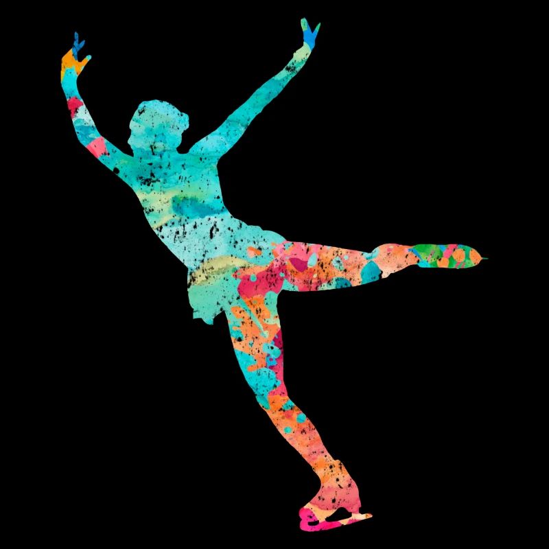 Eiskunstlauf PopArt