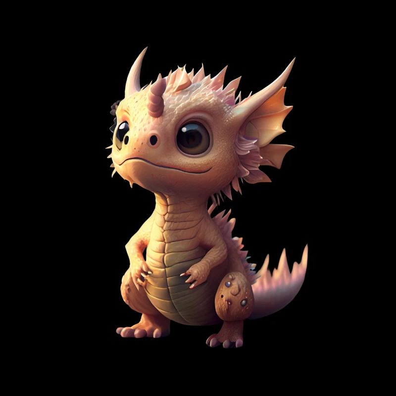 Petit dragon mignon 1