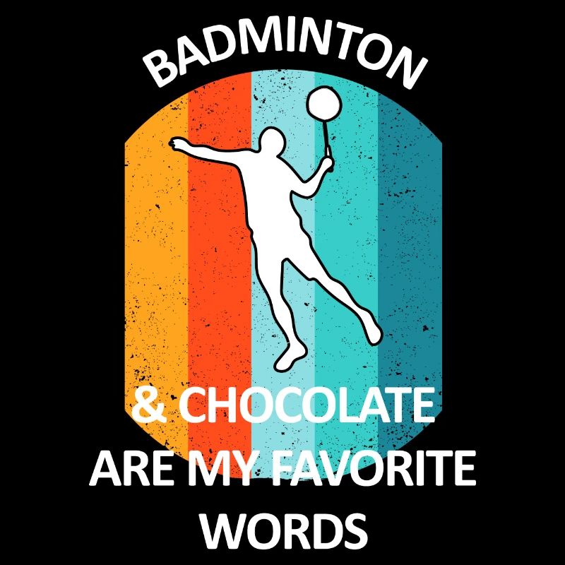 Badminton Badminton Badminton Player Chocolat