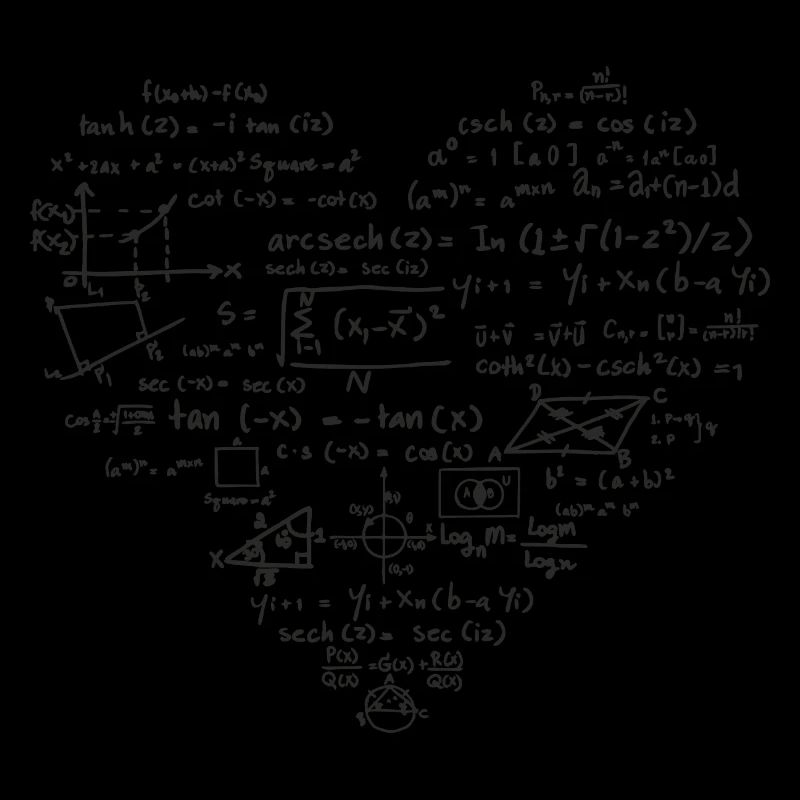 Tenue Math Heart