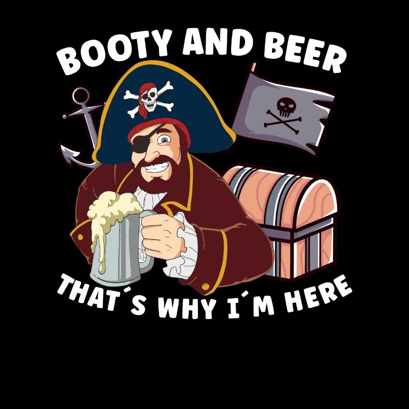 Beer Lover Pirate Pirate Ship Pirate Captain