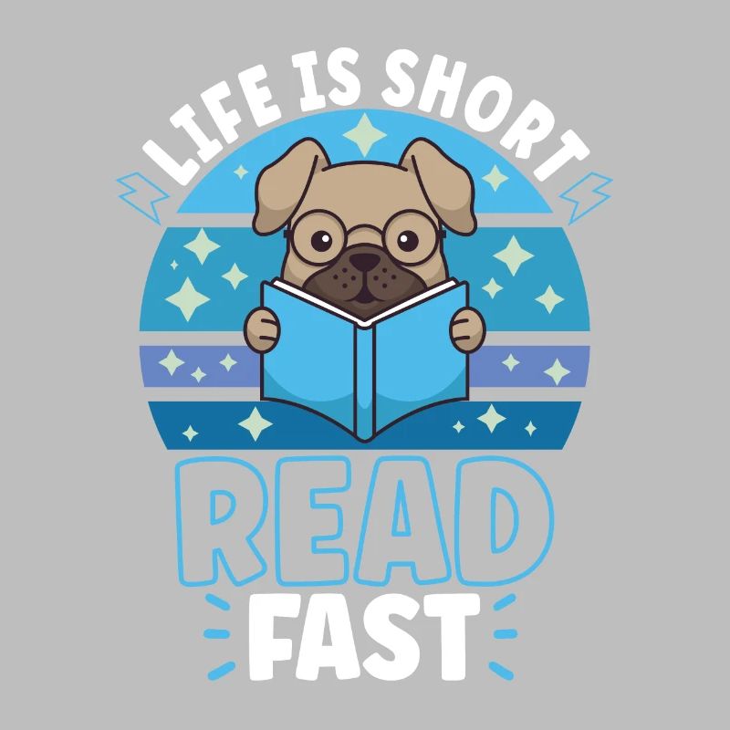 Book Reader Reading Literature Bookworm Gift Idea