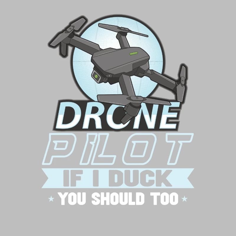 Drone Pilot Grandpa Gift Idea Old Man With