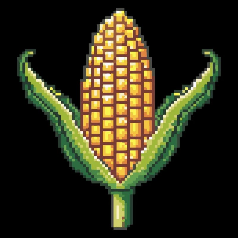 Icône pixel de maïs