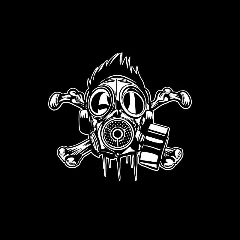 Cross Bones Gasmask