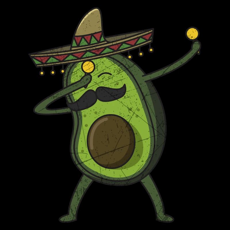 Avocado - Dab Pose - Dabbing - Gift