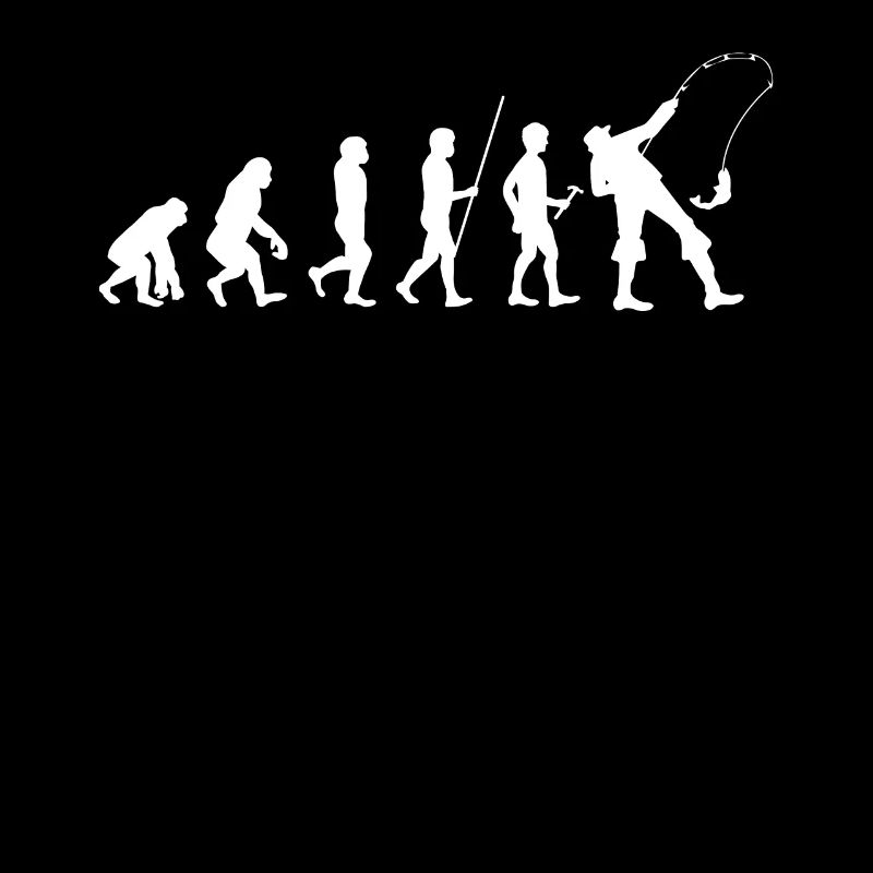 Angeln - Fischen - Angler - Fischer - Evolution