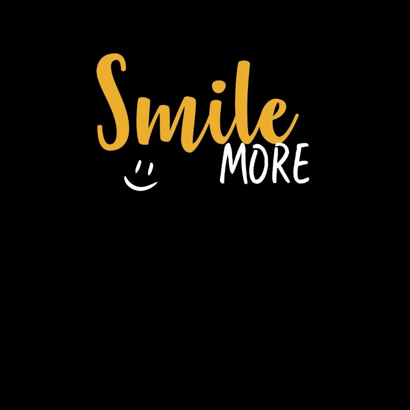 Smile More Lächeln Motivation Inspiration Smiley