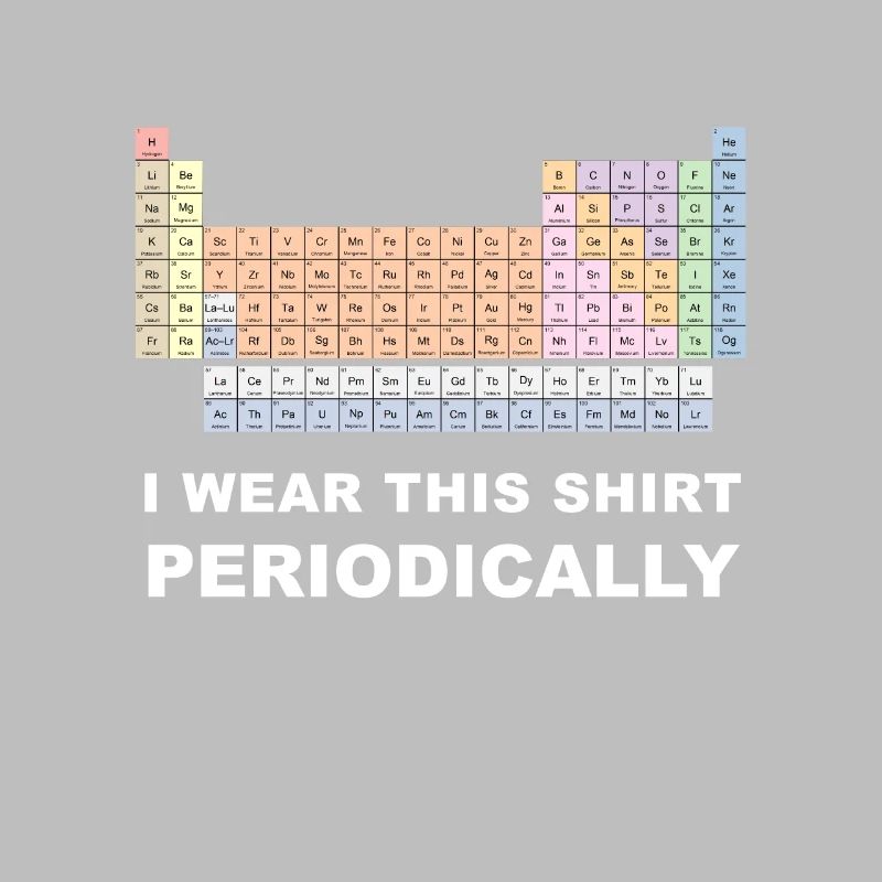 Période de chimie Physics Shirt Gift