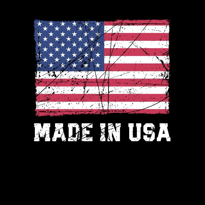 Drapeau des États-Unis / Fabriqué aux États-Unis