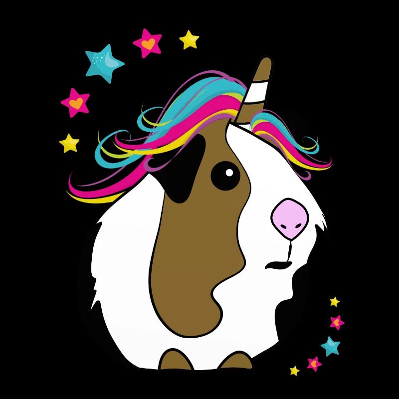 Cochon d'Inde Licorne