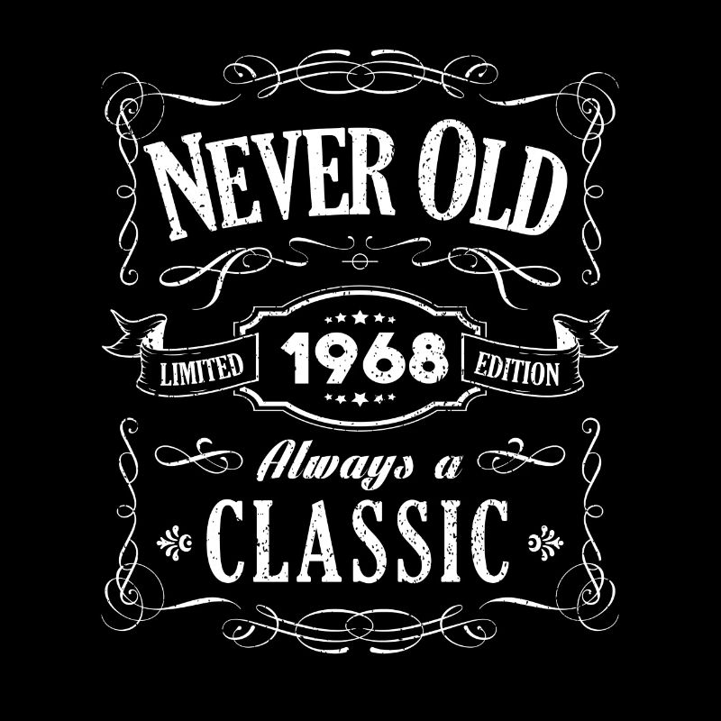 1968 - 50. Geburtstag Vintage Retro Geschenk