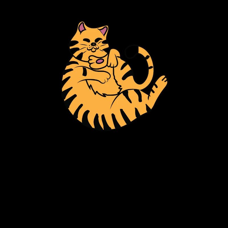 Schmusende Mietze - Katzendesign Geschenkidee