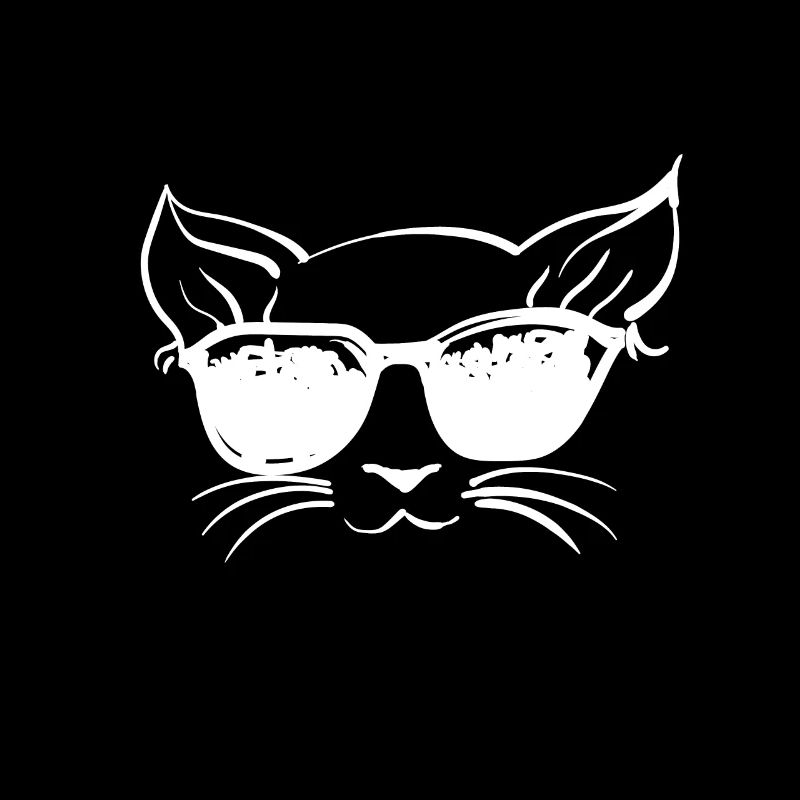 Cool Cat lunettes de soleil chat chat ami chat