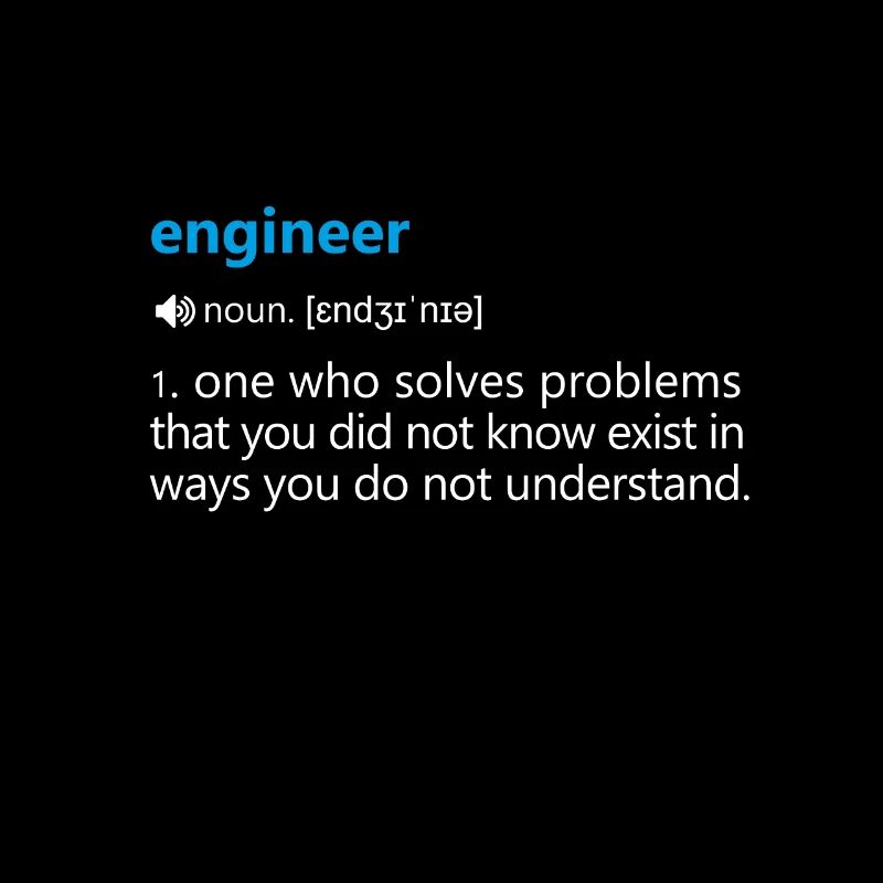 engineer technician shirt job work student