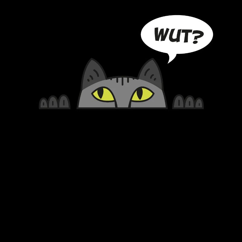 Freche süße Katze maine coon perser Geschenk