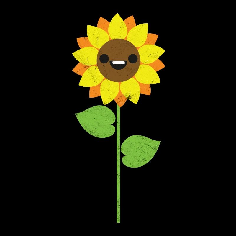 Sonnenblume Geschenk Blume Comic Kind Mädchen