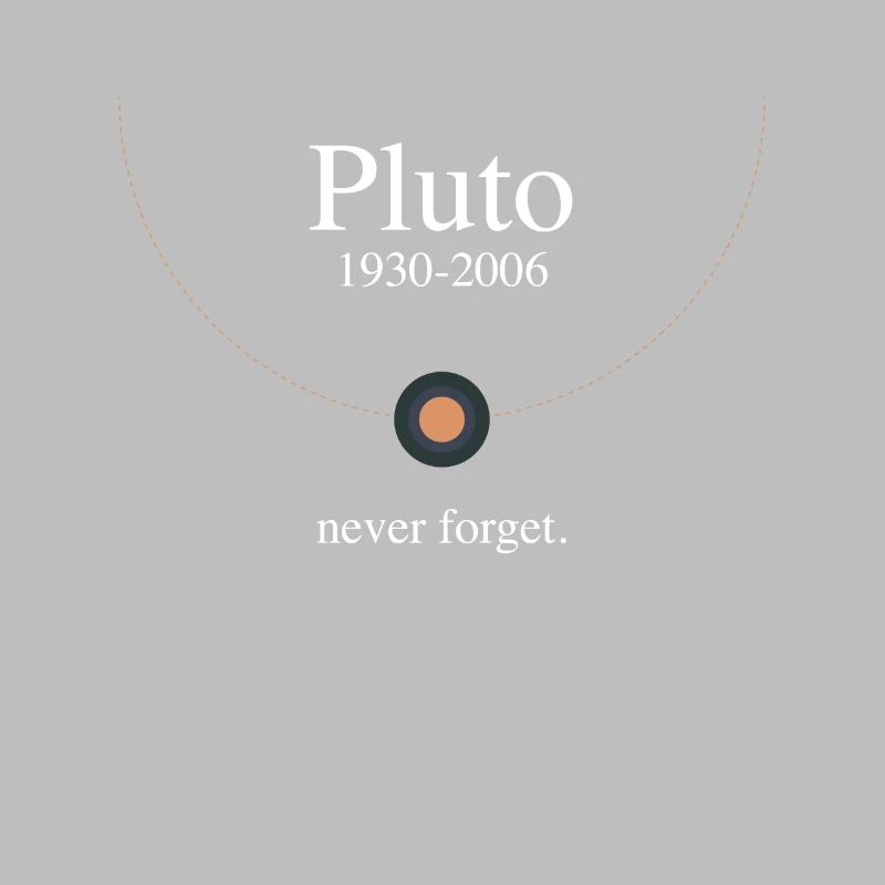 Pluto never forget