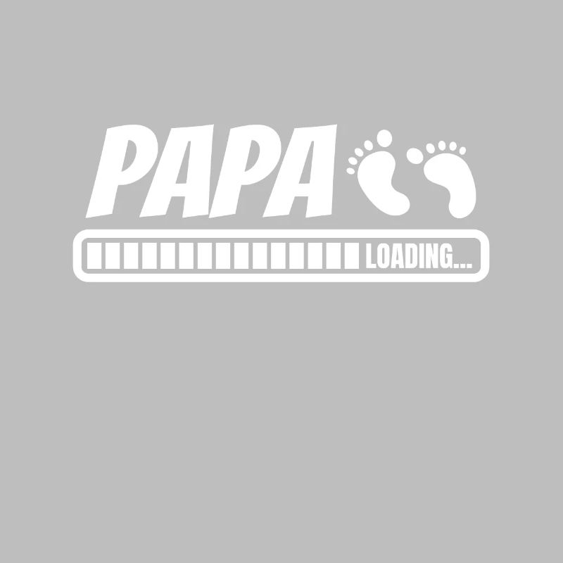 Papa Loading Geburt Vaterschaft Geschenk