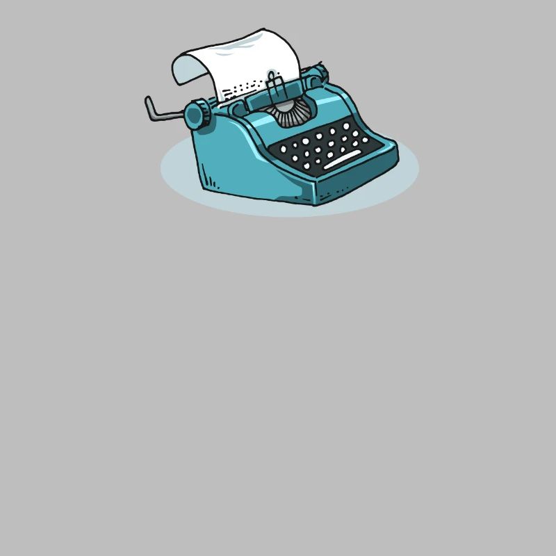 Typewriter Writing Author Copywriter Book
