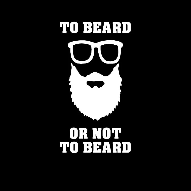 To Beard Or Not To Beard Face With Beard And Glasses