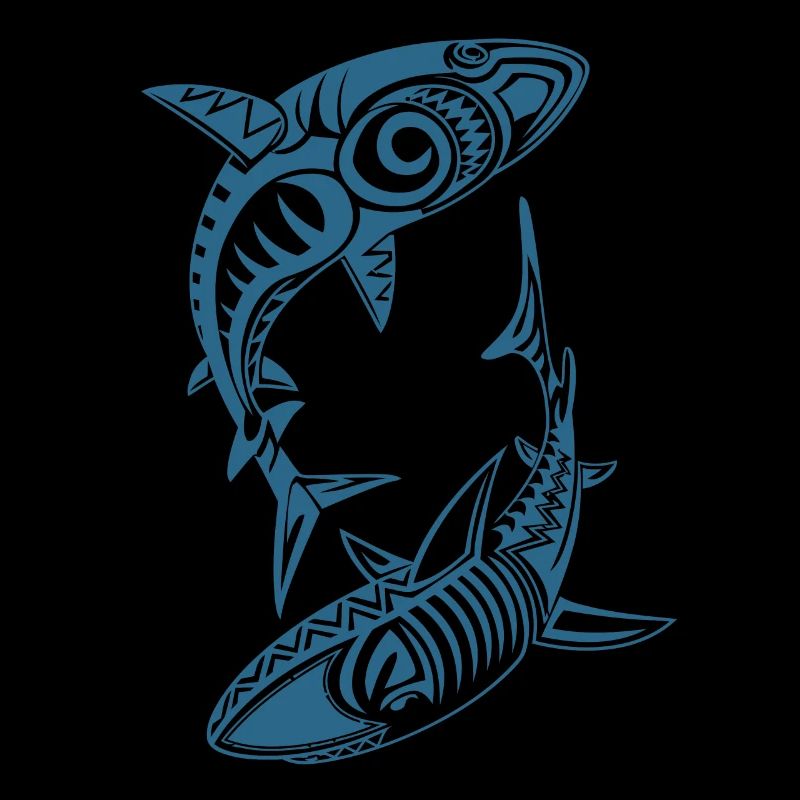 Shark pattern - South Sea
