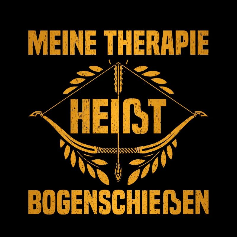 My Therapy is Archery Arrow Bow