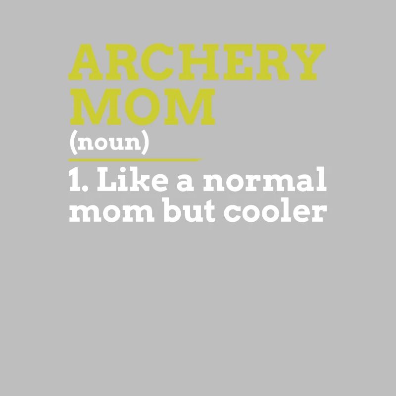Bogenschießen Mom
