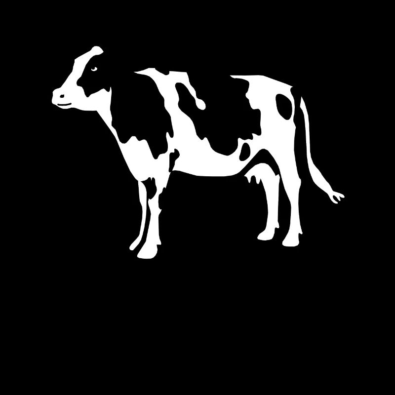 Arty Cow Milk Farmer Ranch Barn Yard Gift