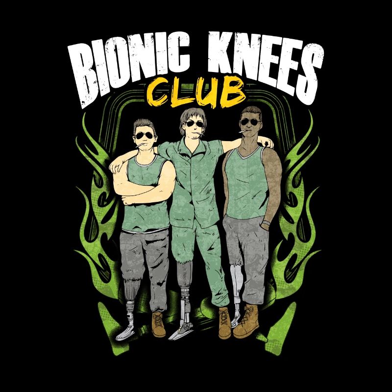 Bionic Knees Club Cyborg Knee Op Artificial Knee