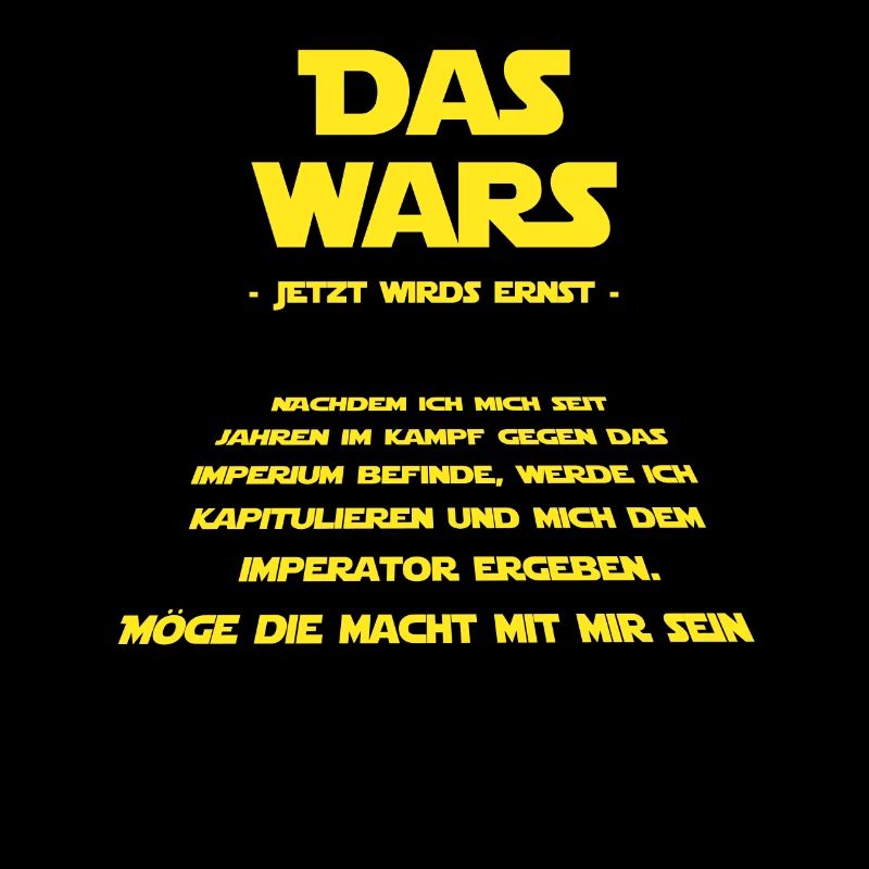 Das Wars jetzt wird ernst Junggesellen Motiv