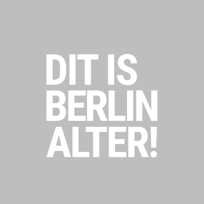 DIT IS BERLIN AGE! Berlin muzzle