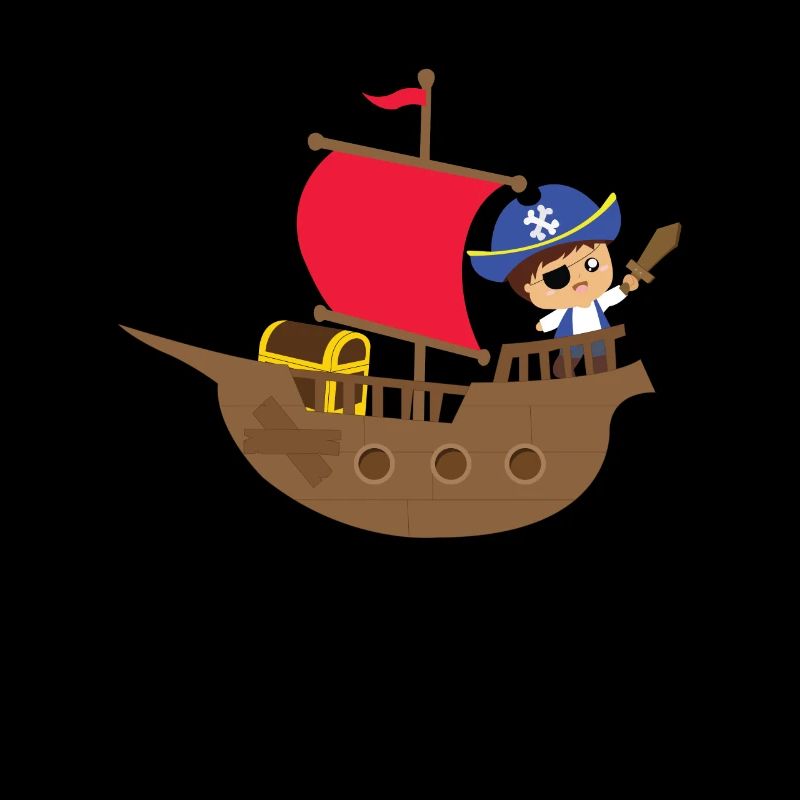 Pirate Ship T-Shirt Gift Idea