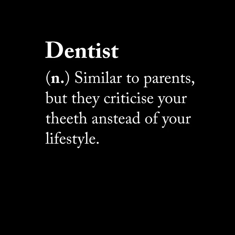 Dentist practice orthodontist tooth gift