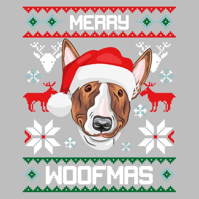 Pull moche de chien de terrier de taureau joyeux Woofma