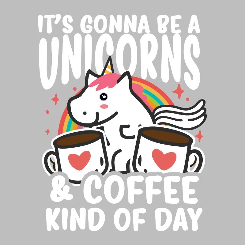 Einhörner und Kaffee - Einhorn