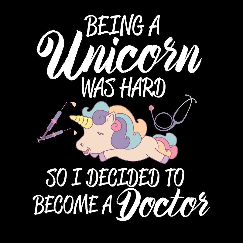 Einhorn Doktor Ein Einhorn zu sein ist schwer, also ich