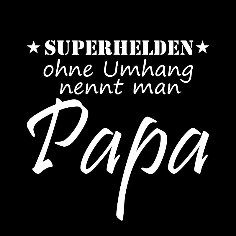 Superheld Papa Geschenkidee