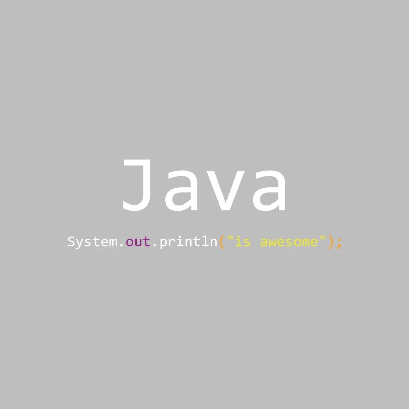 Java is awesome